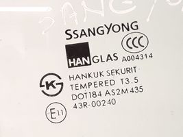 SsangYong Actyon sports I Takaoven ikkunalasi 43R00240