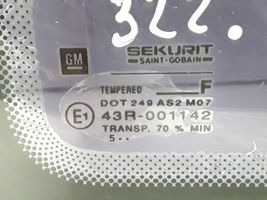 Opel Combo B Szyba karoseryjna tylna 43R001142