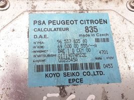 Citroen C3 Pluriel Modulo di controllo della cremagliera dello sterzo 9653783580