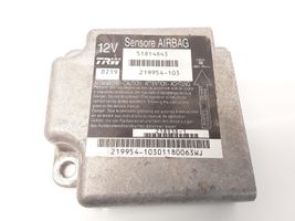 Fiat Croma Sterownik / Moduł Airbag 51814843