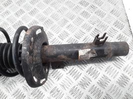 Citroen C3 Front shock absorber with coil spring 9672655880