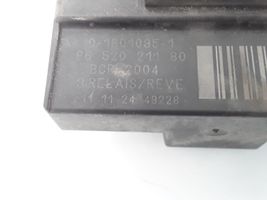 Citroen C3 Glow plug pre-heat relay 9652021180