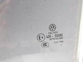 Volkswagen PASSAT B7 Rear door window glass 43R00082