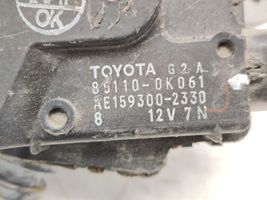 Toyota Hilux (AN10, AN20, AN30) Motor y varillaje del limpiaparabrisas delantero 851100K061