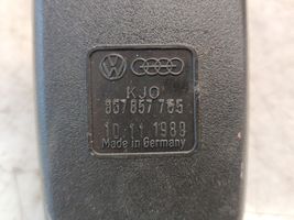 Volkswagen Polo II 86C 2F Klamra przedniego pasa bezpieczeństwa 867857755