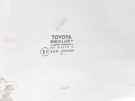 Toyota Yaris Finestrino/vetro portiera anteriore (coupé) 43R000464
