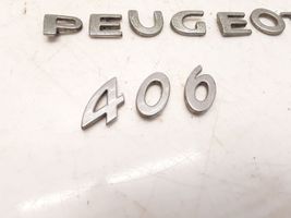 Peugeot 406 Valmistajan merkki/mallikirjaimet 