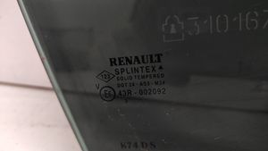 Renault Laguna II aizmugurējo durvju stikls 43R002092