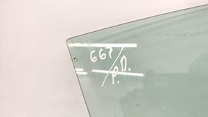 Fiat Panda II Front door window glass four-door 43R00351