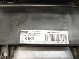 Fiat Panda II Komputer / Sterownik ECU i komplet kluczy 51793113