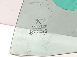 Citroen C3 Pluriel Galinis šoninis kėbulo stiklas 43R00049