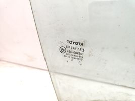 Toyota Corolla E120 E130 Luna/vidrio de la puerta delantera (coupé) 43R007951