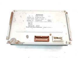 Nissan Almera Tino Monitori/näyttö/pieni näyttö 28090BU706