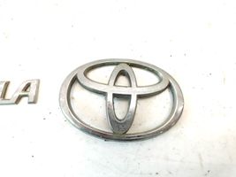 Toyota Corolla E120 E130 Emblemat / Znaczek tylny / Litery modelu 3280T010