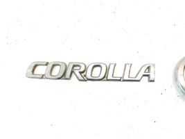 Toyota Corolla E120 E130 Emblemat / Znaczek tylny / Litery modelu 3280T010