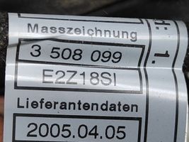 BMW X3 E83 Aizmugurējo durvju vadu instalācija 341314304