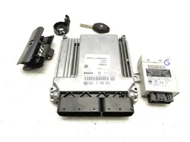 BMW X3 E83 Kit centralina motore ECU e serratura 7795871