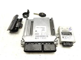 BMW X3 E83 Kit centralina motore ECU e serratura 7795871