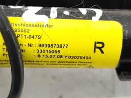 Citroen C2 Klamra przedniego pasa bezpieczeństwa 9639873877