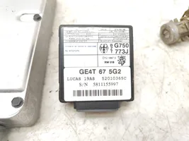 Mazda 626 Kit centralina motore ECU e serratura FP3418881J