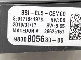 Peugeot Traveller Komputer / Sterownik ECU i komplet kluczy 9818035080