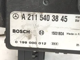 Mercedes-Benz CLS C219 Moduł sterowania ładowania akumulatora A2115403845