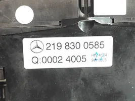 Mercedes-Benz CLS C219 Ilmastoinnin ohjainlaite 2198300585