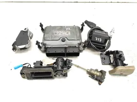 Mercedes-Benz CLS C219 Kit centralina motore ECU e serratura A2721533779