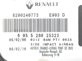 Renault Espace -  Grand espace IV Sėdynės oro pagalvė 8200240773