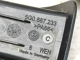 Volkswagen Golf VII Support de fixation ISOFIX 5G0887233