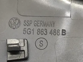 Volkswagen Golf VII Kita centrinė konsolės (tunelio) detalė 5G1863488B