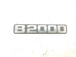 Mazda B series UF Front door emblem/model letters DOIUB3951720