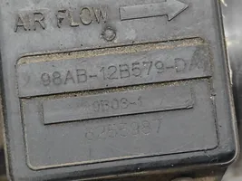 Ford Focus Caudalímetro de flujo del aire 98AB12B579DA