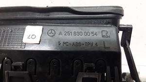 Mercedes-Benz R W251 Kojelaudan keskiosan tuuletussuuttimen ritilä A2518300054