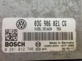 Volkswagen Caddy Calculateur moteur ECU 03G906021CG