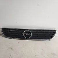 Opel Zafira A Etupuskurin ylempi jäähdytinsäleikkö 90580685