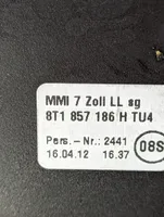 Audi A5 8T 8F Cadre, panneau d'unité radio / GPS 8T1857186H