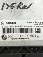 BMW 5 F10 F11 Komputer / Sterownik ECU i komplet kluczy 8574091