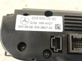 Mercedes-Benz C W204 Centralina del climatizzatore 