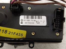 Mercedes-Benz E W211 Parking (PDC) sensor switch 