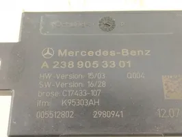 Mercedes-Benz GLC X253 C253 Takaluukun/tavaratilan ohjainlaite/moduuli 