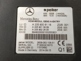 Mercedes-Benz C W205 Tālruņa vadības bloks 