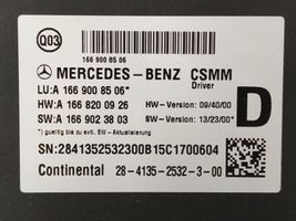 Mercedes-Benz GLE (W166 - C292) Modulo di controllo sedile 
