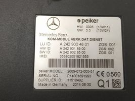 Mercedes-Benz S W222 Puhelimen käyttöyksikkö/-moduuli 