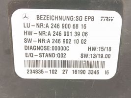 Mercedes-Benz B W246 W242 Käsijarrun ohjainlaite 