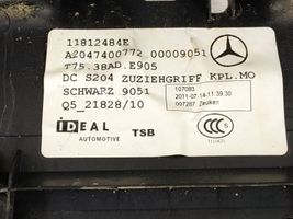 Mercedes-Benz C W204 Rivestimento serratura portellone posteriore/bagagliaio 