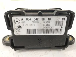 Mercedes-Benz R W251 ESP acceleration yaw rate sensor 