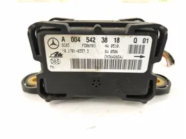Mercedes-Benz ML W164 ESP acceleration yaw rate sensor 