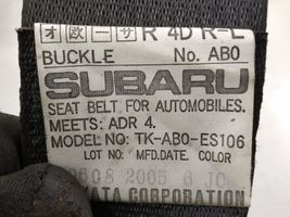 Subaru Legacy Takaistuimen turvavyö 