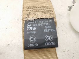 Mercedes-Benz GL X164 Rear seatbelt 